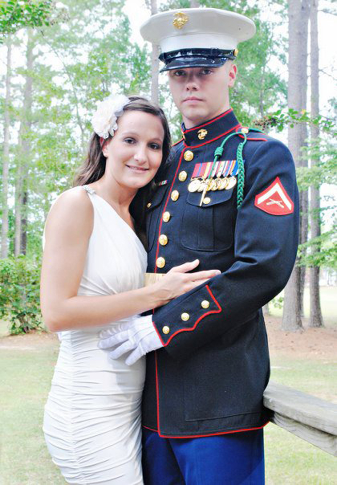 Marine and Wife